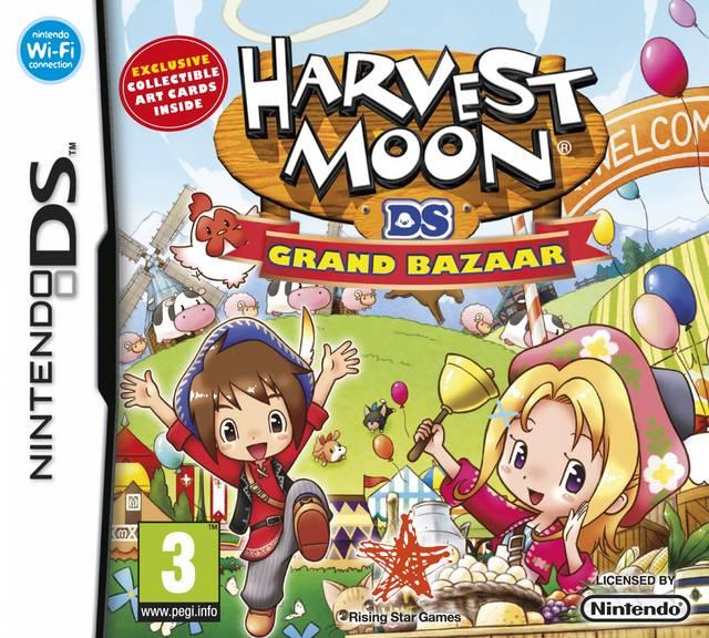 Harvest moon DS: Grand bazaar (brukt) - Nintendo DS spill