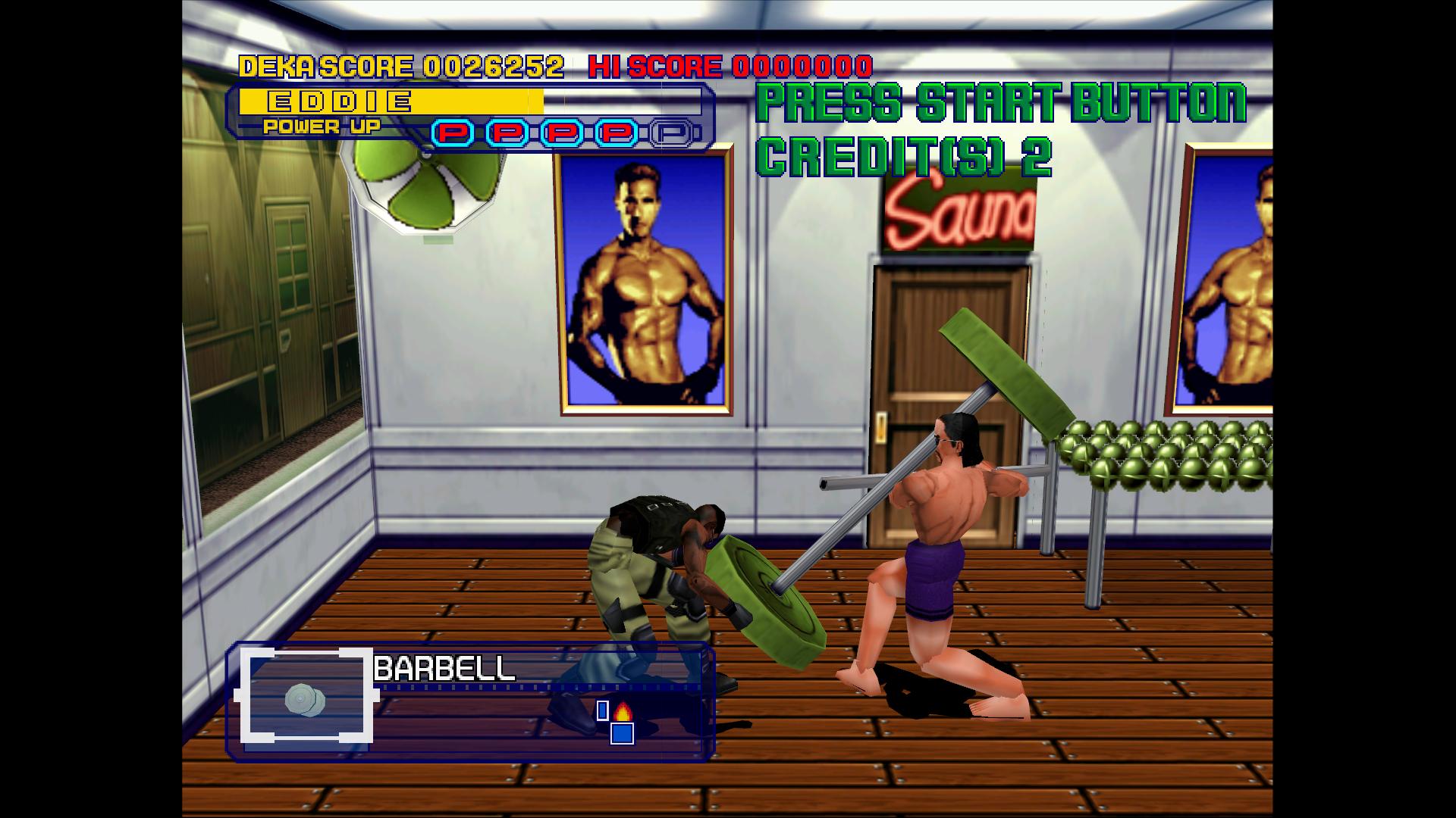 Dynamite cop - Sega Dreamcast spill