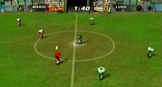 Mario smash football - Nintendo Gamecube spill