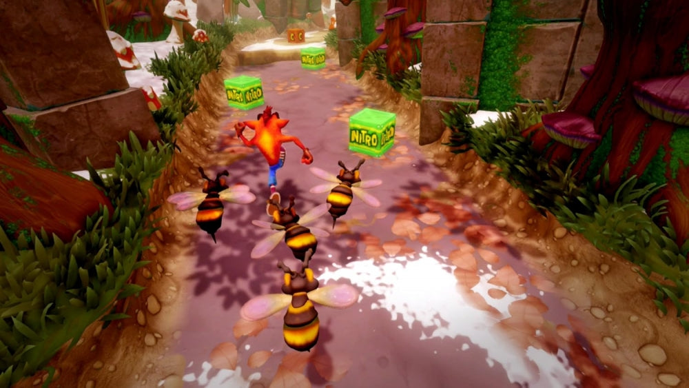 Crash bandicoot: N-Sane trilogy (brukt) - Playstation 4 spill (PS4)