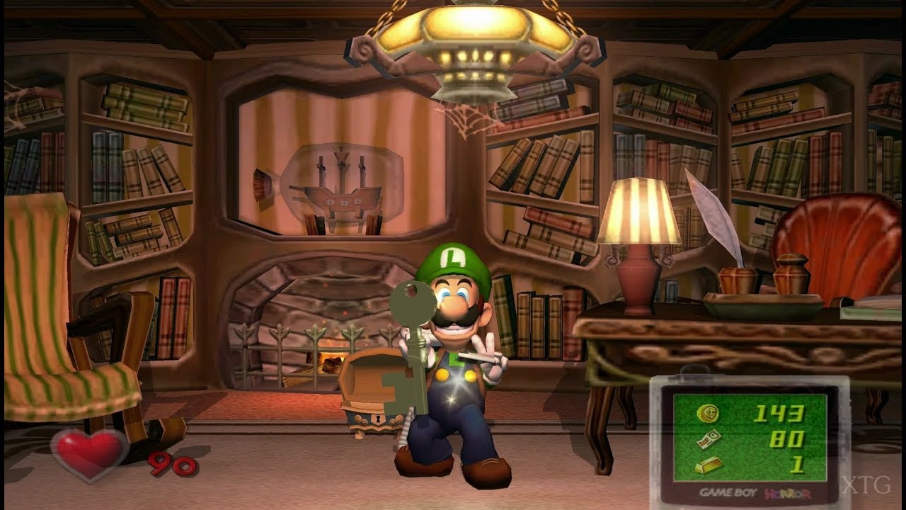 Luigi's Mansion - Nintendo Gamecube spill