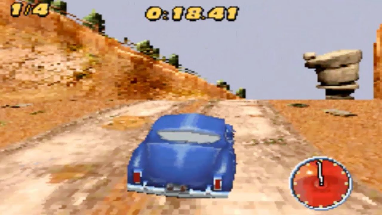 Disney Pixar Cars - Nintendo Gameboy advance spill (GBA)