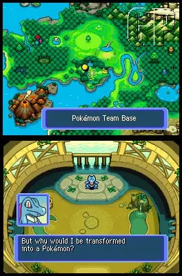 Pokemon Mystery dungeon - Blue rescue team – Nintendo DS spill