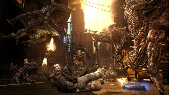 Gameplay-bilde fra NeverDead – Xbox 360 spill
