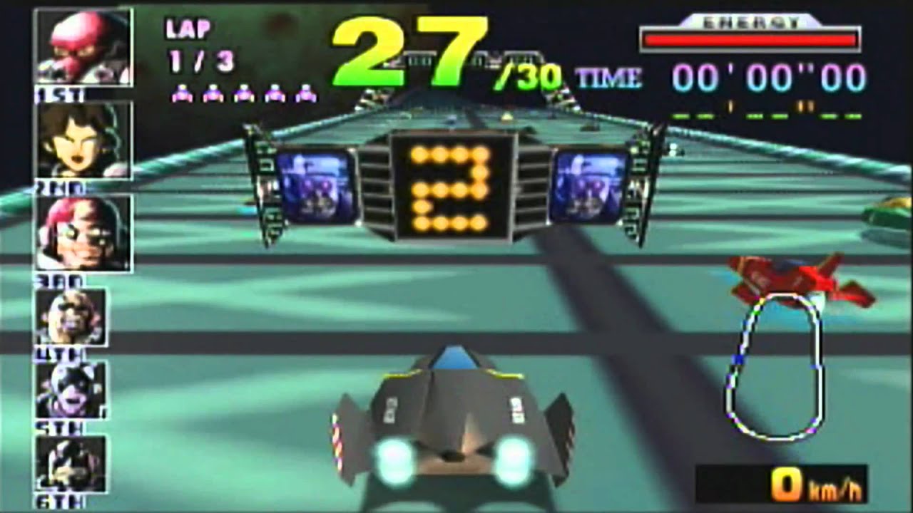 F-Zero X – Nintendo 64 spill (N64)