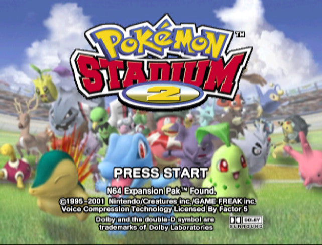 Bilde av Pokemon Stadium 2 Kun Kassett Nintendo 64 Spill N64