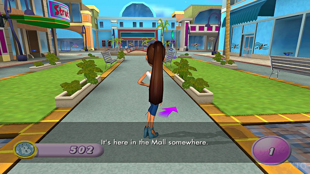 Gameplay-bilde fra Bratz - The movie - Playstation 2 spill (PS2)