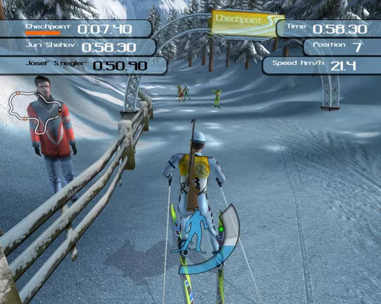RTL Biathlon 2007 - Playstation 2 spill (PS2)