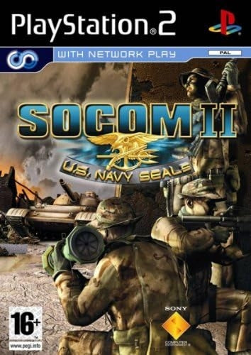 Socom 2: US navy seals (brukt) - Playstation 2 spill (Ps2)