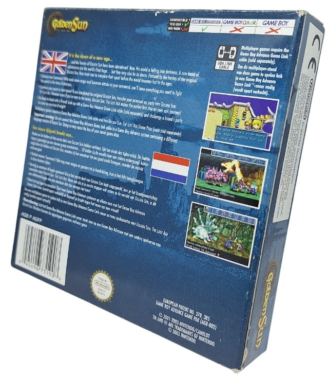 Golden sun: The lost age (komplett i eske - CIB) - Nintendo Gameboy advance spill (GBA)