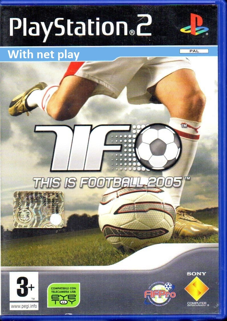 TIF: This is Fotball 2005 - Playstation 2 spill (PS2)