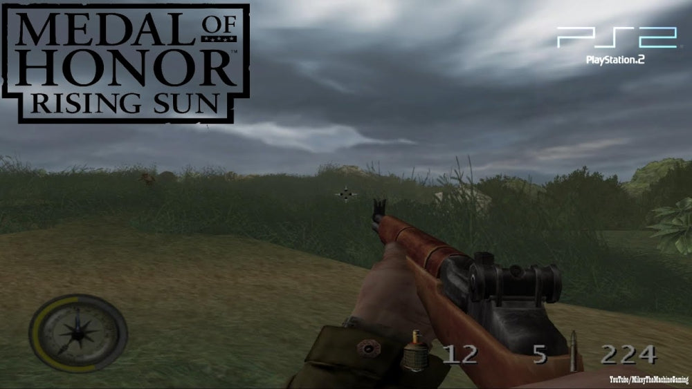 Medal of honor: Rising sun (brukt) - Playstation 2 spill (ps2)