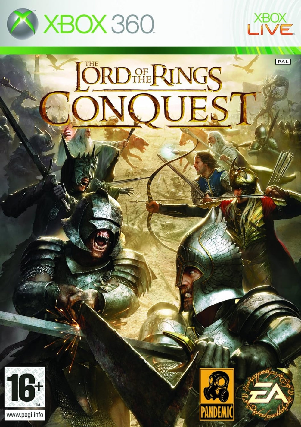 Lord of the rings conquest (brukt) - Xbox 360 spill