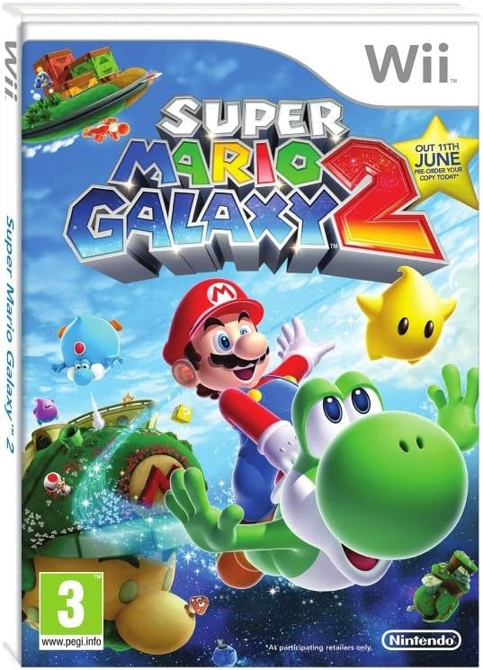 Super Mario galaxy 2 (brukt) - Nintendo wii spill