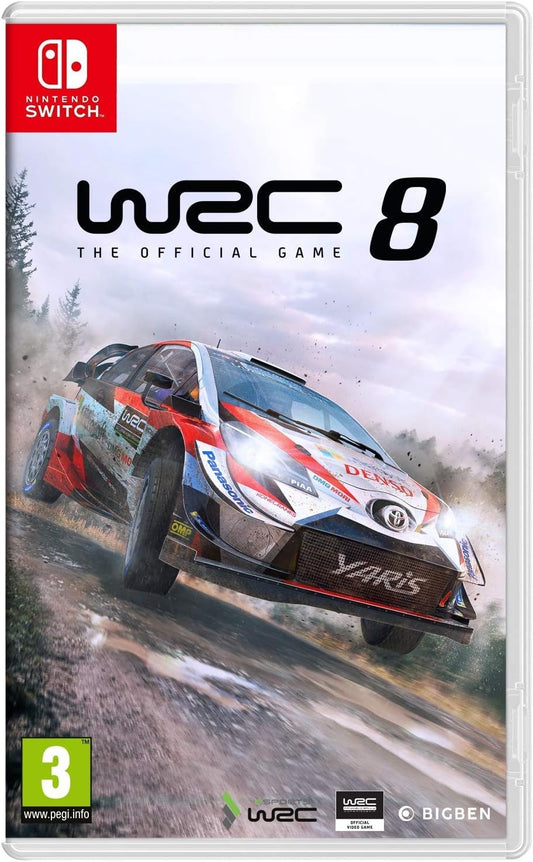 Wrc 8: The official game (brukt) - Nintendo switch spill