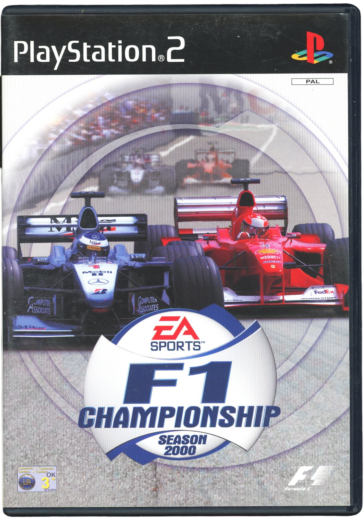 F1 Championship Season 2000 - Playstation 2 spill (PS2)