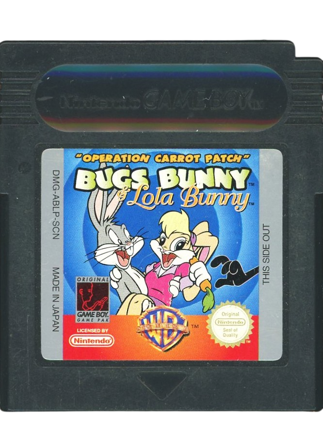 Bugs Bunny & Lola Bunny - Operation Carrot Patch - Nintendo Gameboy color spill (GBC)