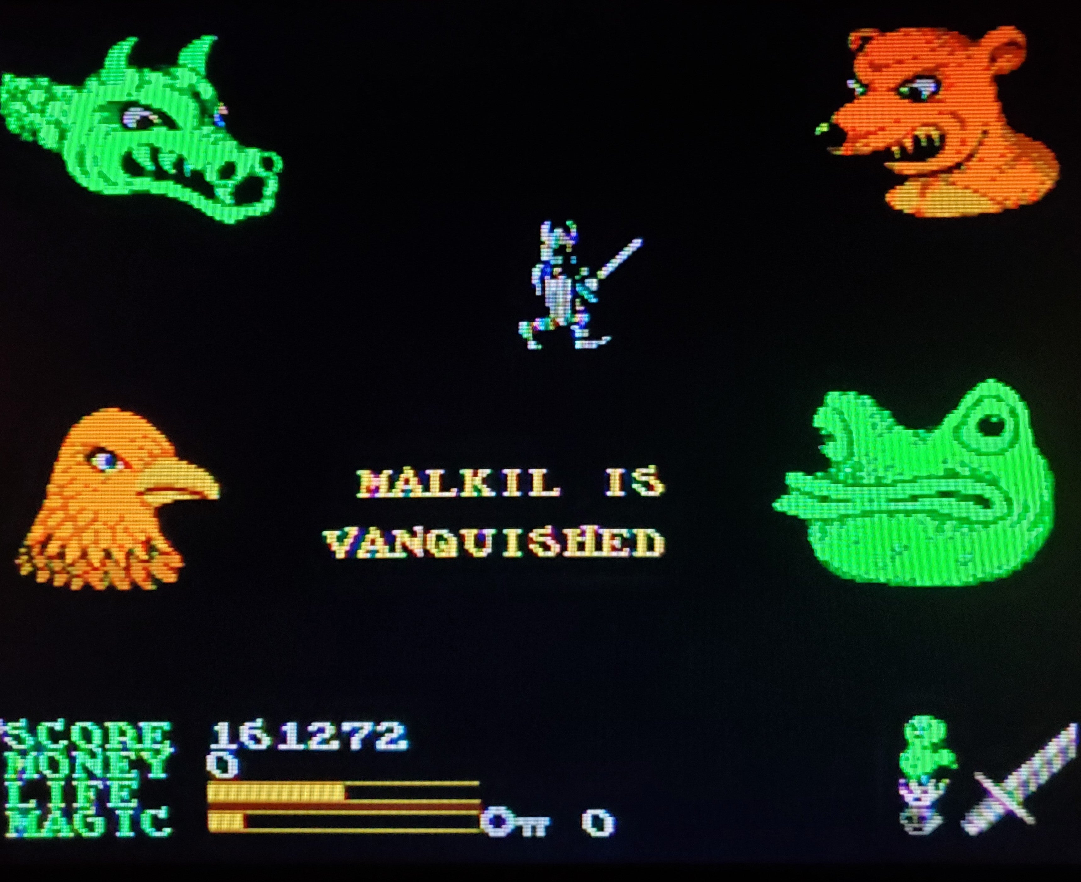 Iron sword - Wizards & warriors II (USA) (i eske) - NES spill