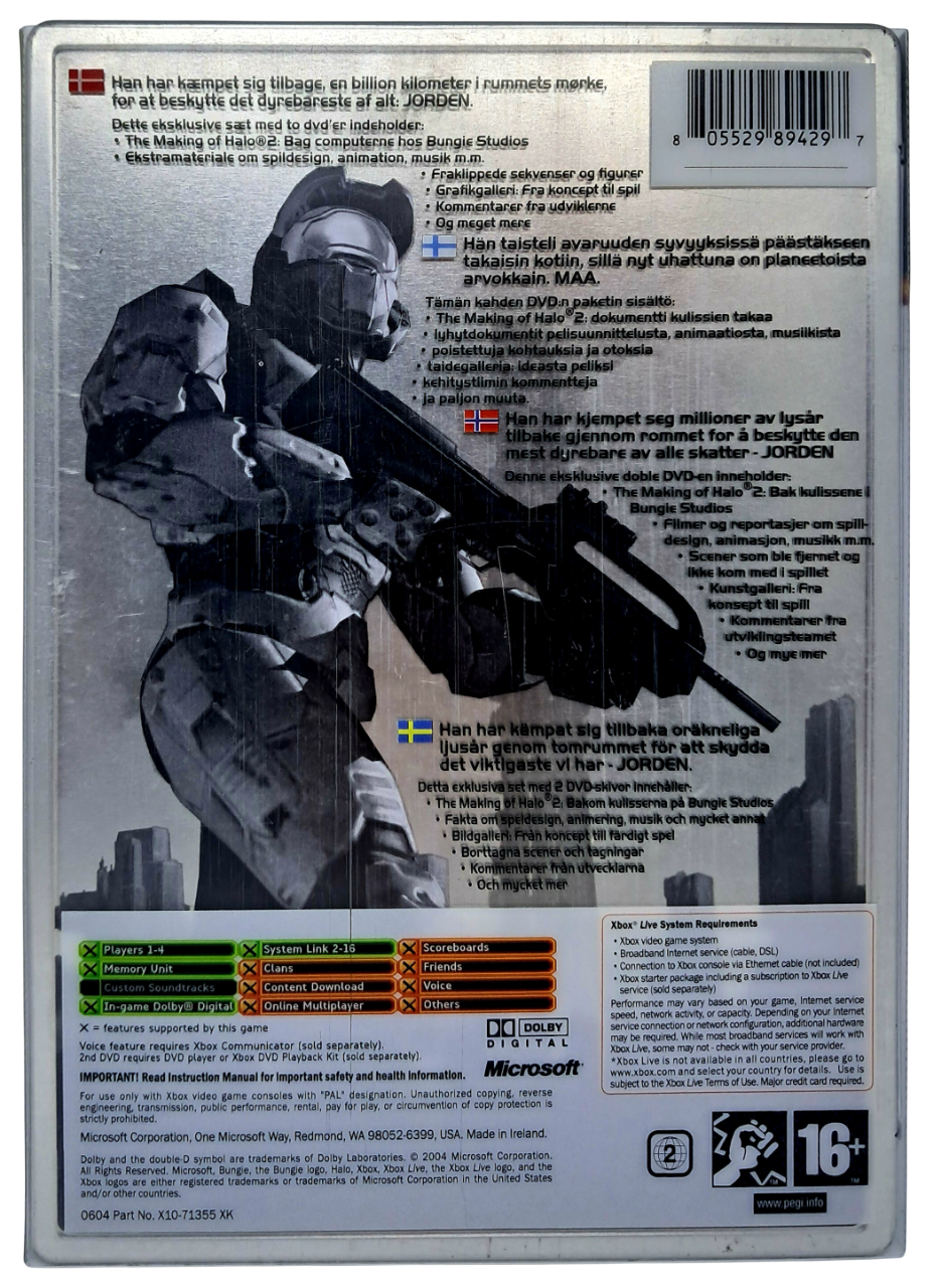 Produktbilde av Halo 2 Limited Collectors Edition Xbox Original Spill