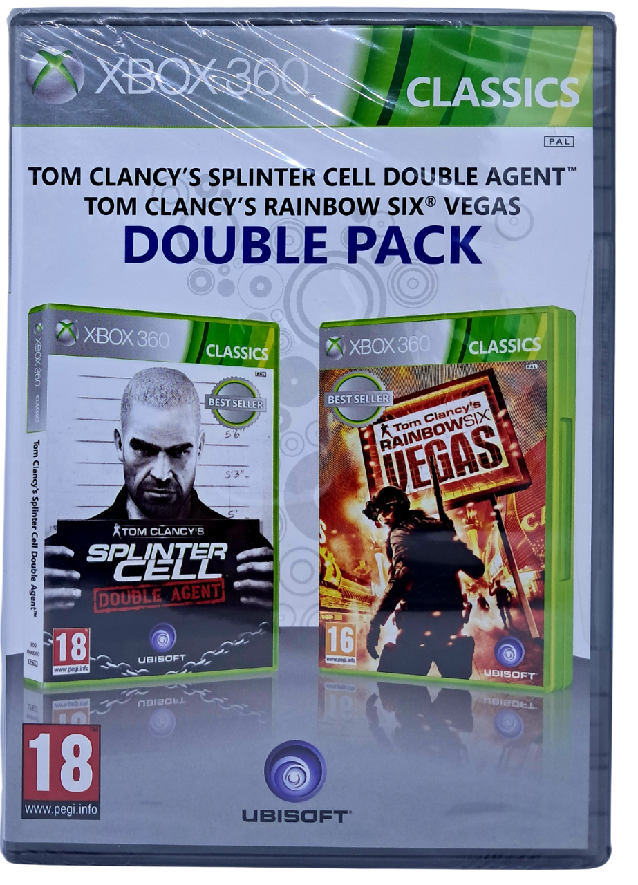 Produktbilde av Tom clancy's splinter cell double agent & rainbow six vegas (double pack) - Xbox 360 spill