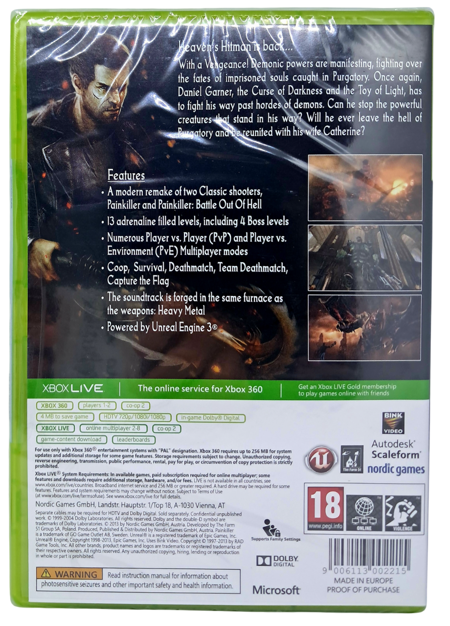 Produktbilde av Painkiller Hell And Damnation Uncut Xbox 360 Spill