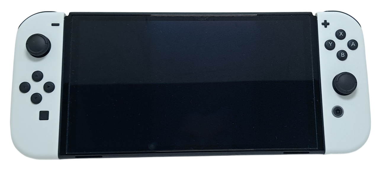 Produktbilde av Nintendo Switch Oled Gamingkonsoll Med Hvite Joy Con Kontroller Brukt