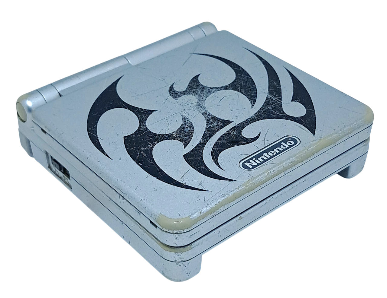 Original Nintendo tribal GameBoy Advance SP AGS-001 med lader Håndho