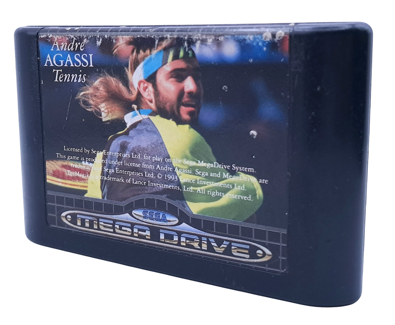 Andre Agassi Tennis - Sega mega drive spill