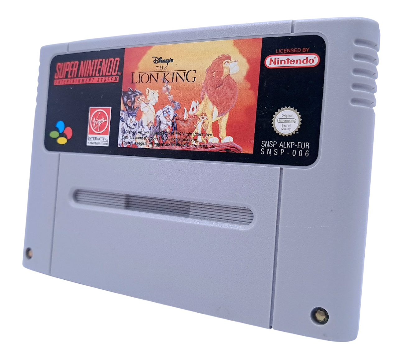 Disney's The lion king - Super nintendo entertainment system spill (snes)