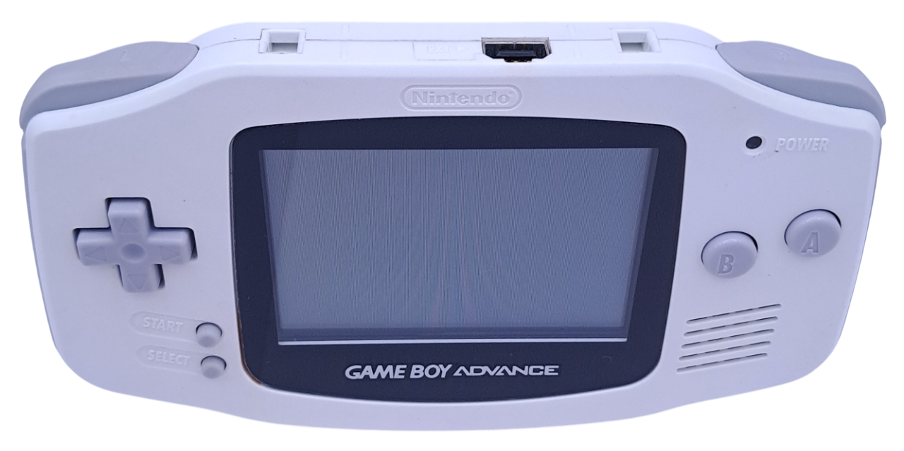 Original white / hvit gameboy advance - Nintendo håndholdt konsoll (GBA)