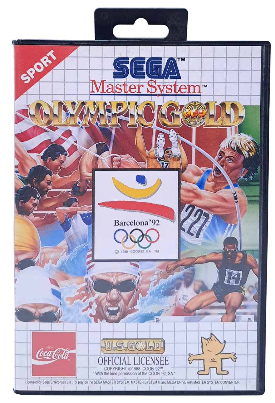 Olympic gold - Barcelona 92 (komplett i eske) - Sega master system spill