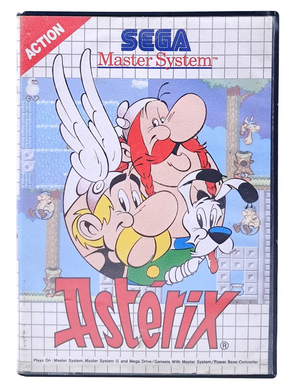 Asterix (i eske) - Sega master system spill