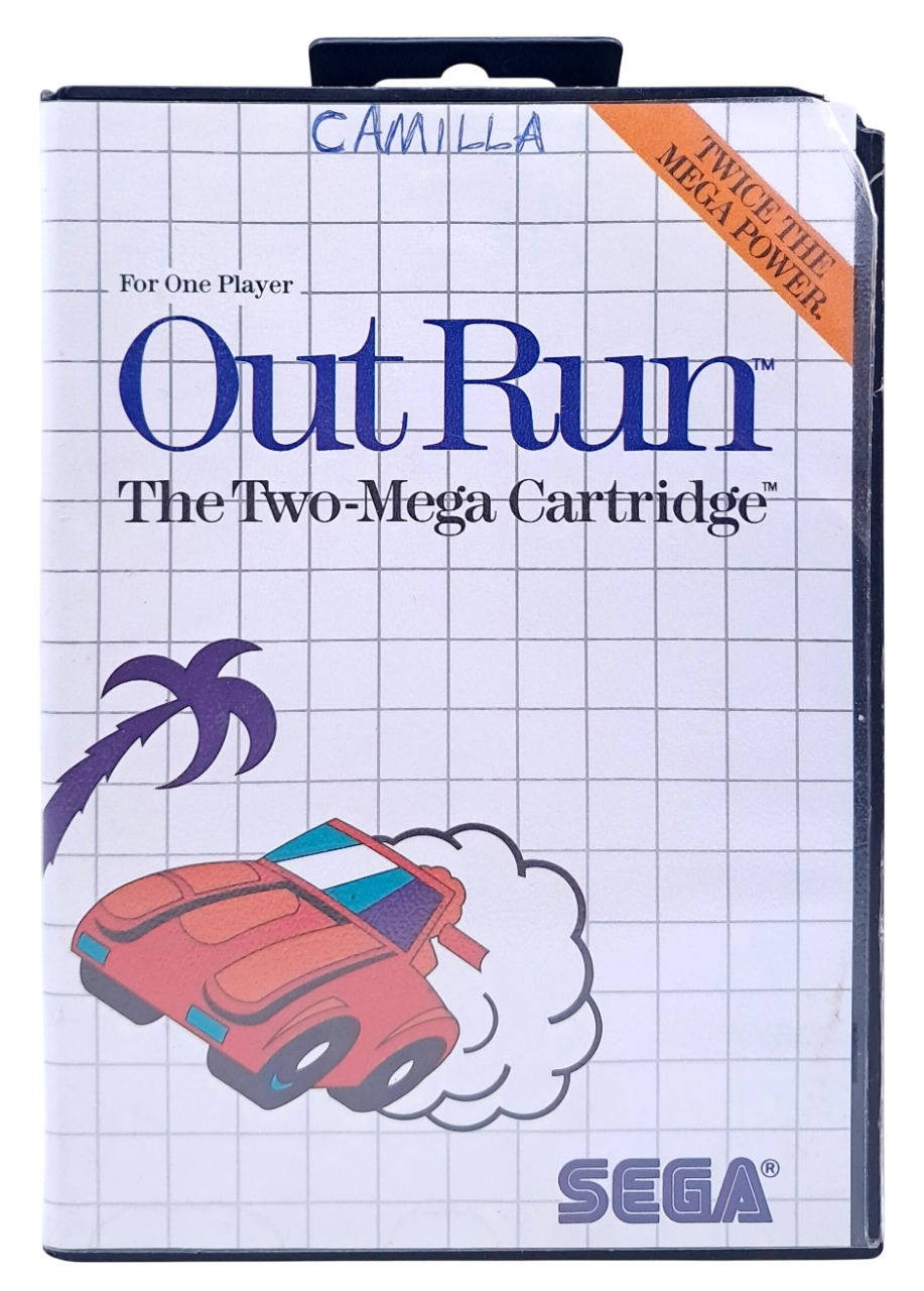 OutRun (i eske) - Sega master system spill