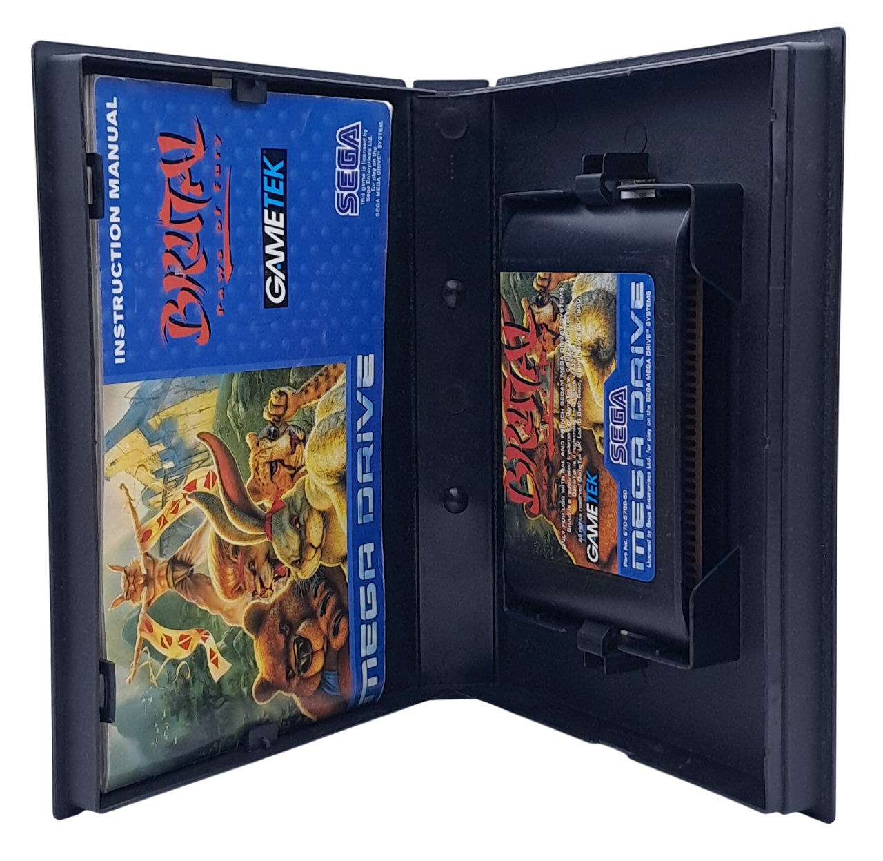 Brutal - Paws of fury (komplett i eske) - Sega mega drive spill