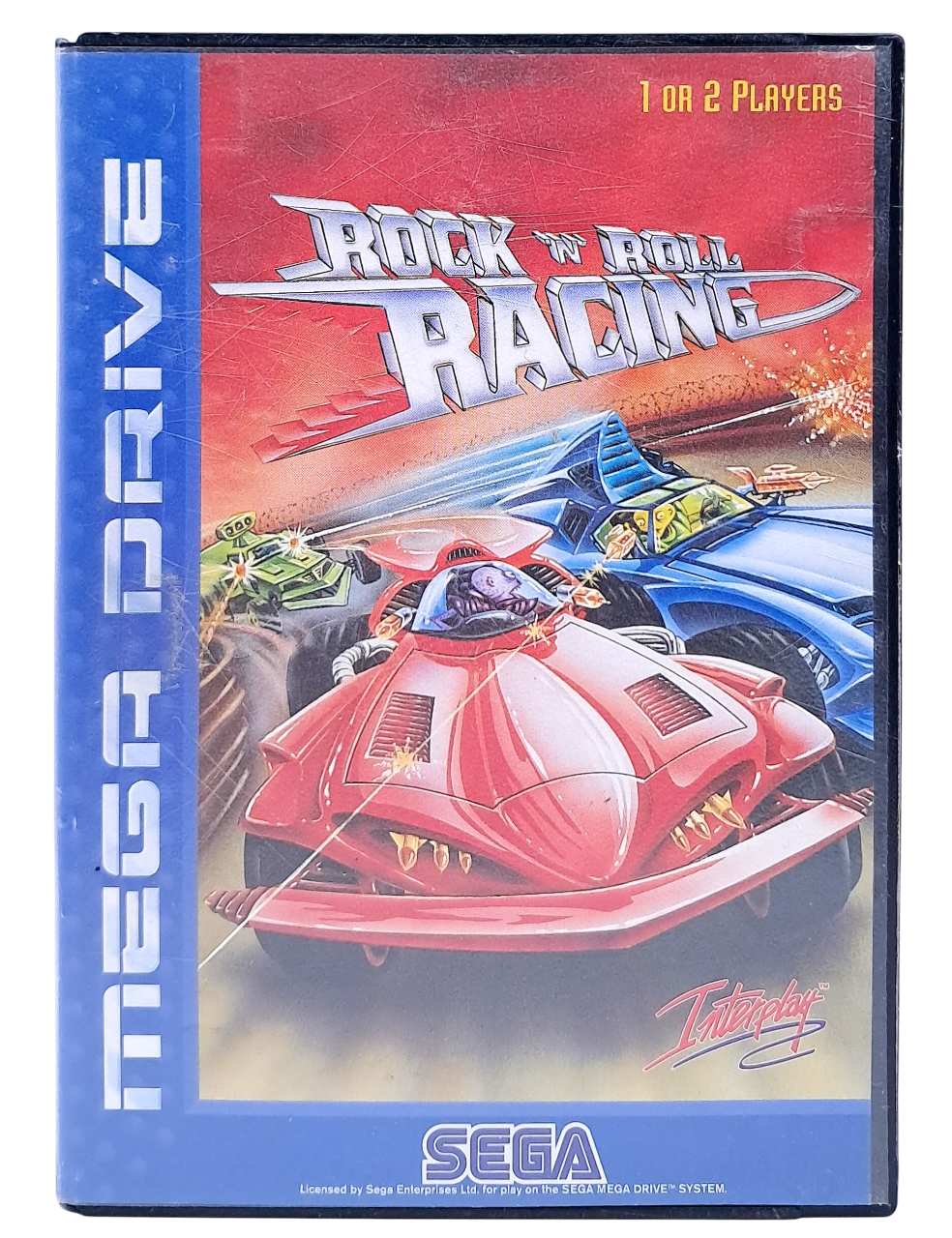 Rock n Roll Racing (I eske) - Sega mega drive spill