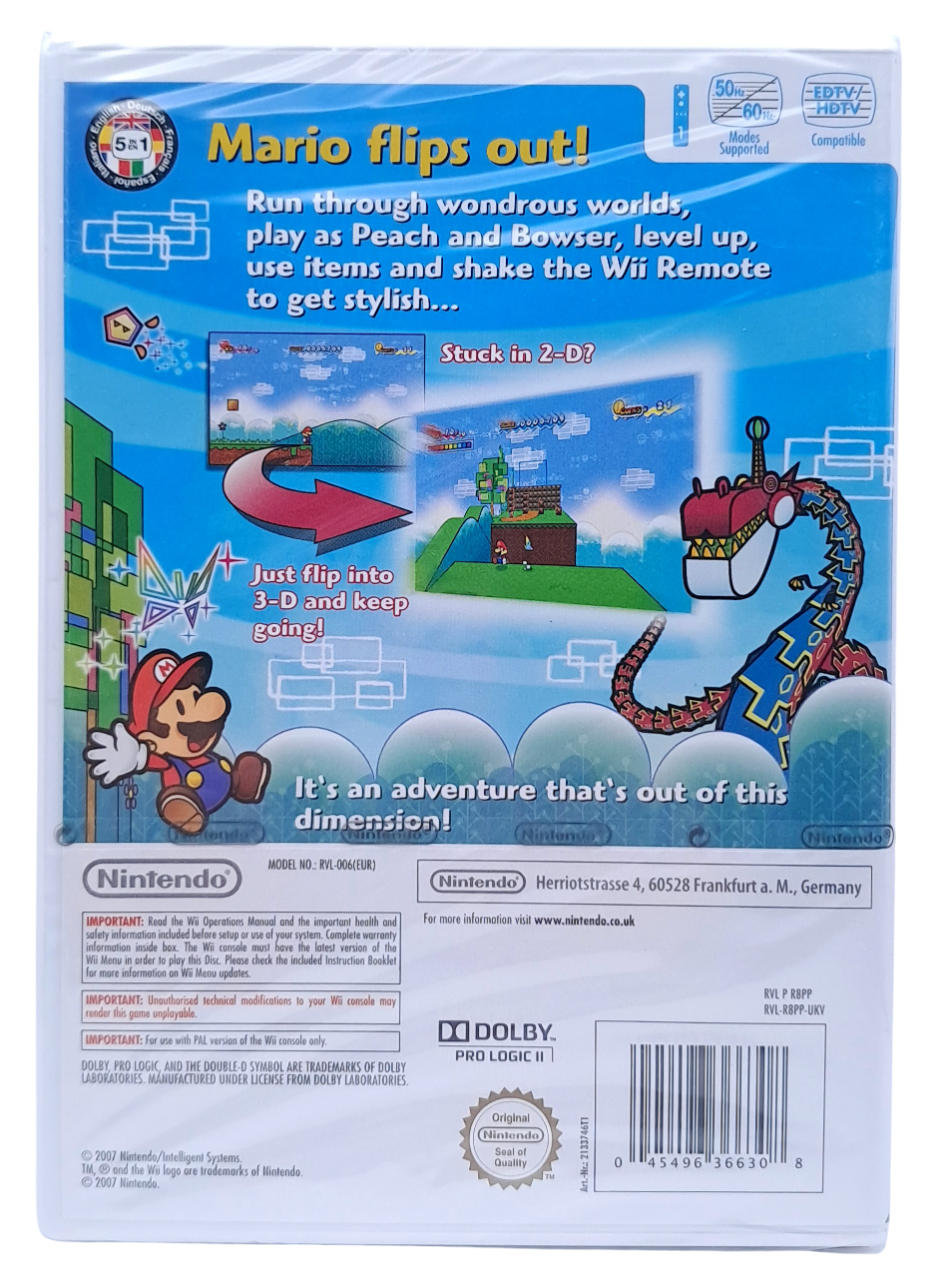 Super paper mario (nintendo selects) (nytt) - Nintendo Wii spill