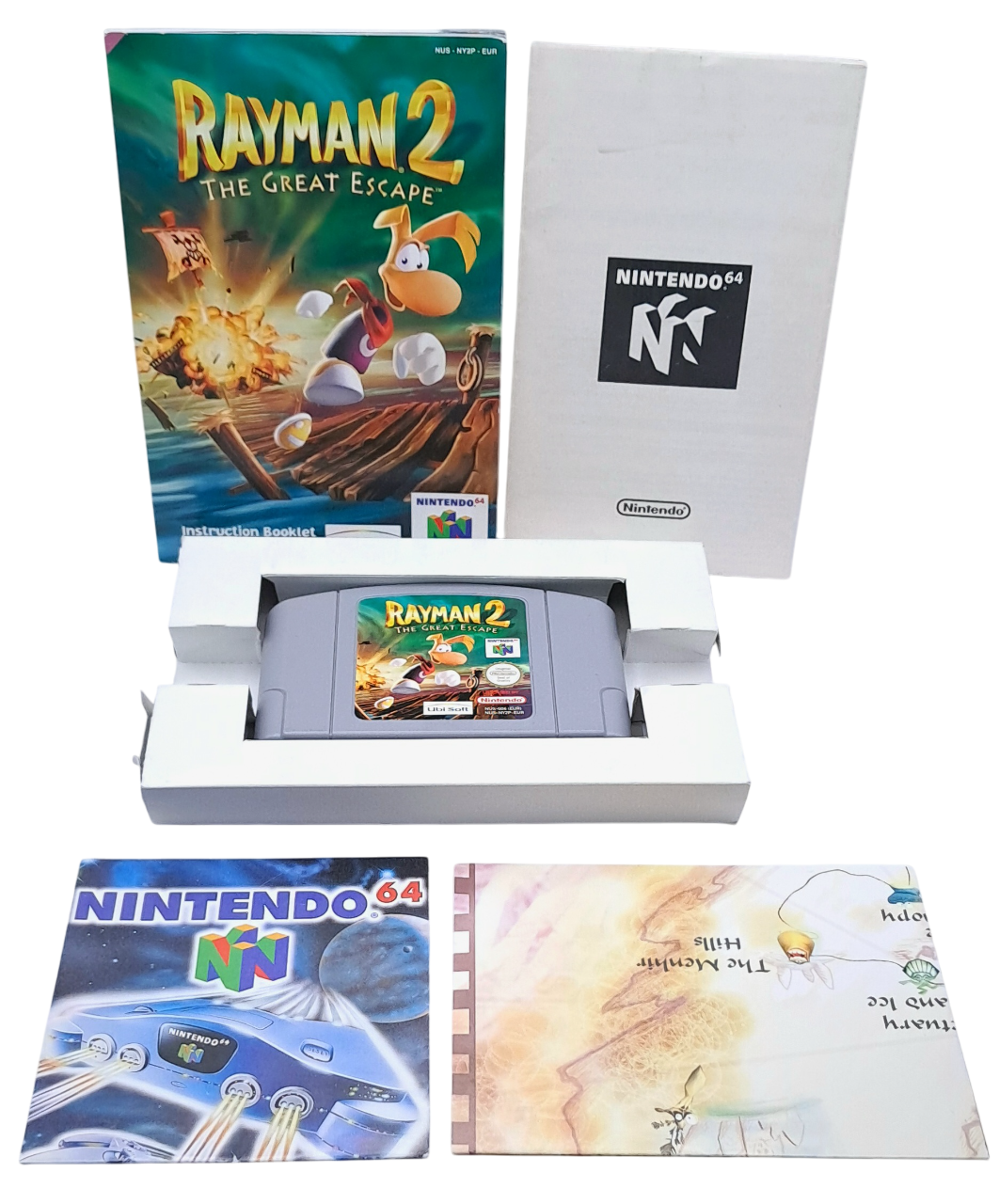 Gameplay-bilde fra Rayman 2 - The great escape - Komplett i eske (CIB) - Nintendo 64 spill (N64)