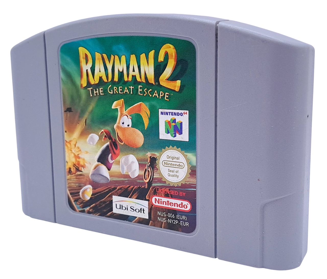 Gameplay-bilde fra Rayman 2 - The great escape - Komplett i eske (CIB) - Nintendo 64 spill (N64)