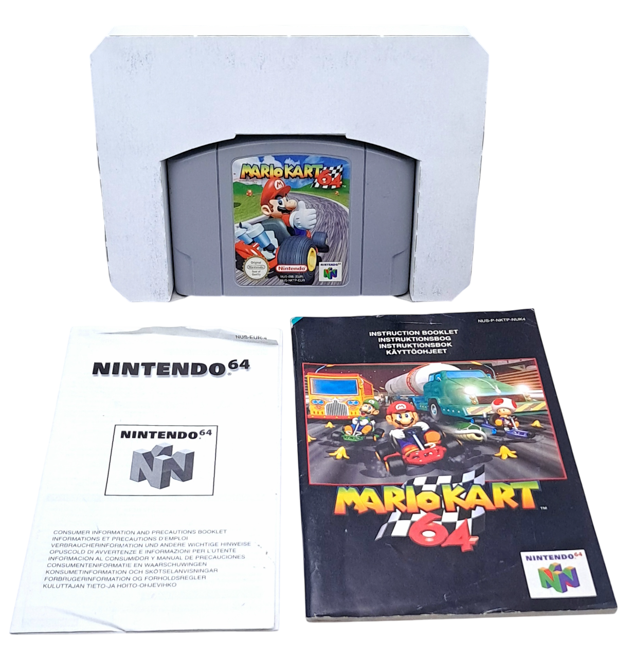 Mario kart 64 - Komplett i eske (CIB) - Nintendo 64 spill (N64) Eksemplar 1
