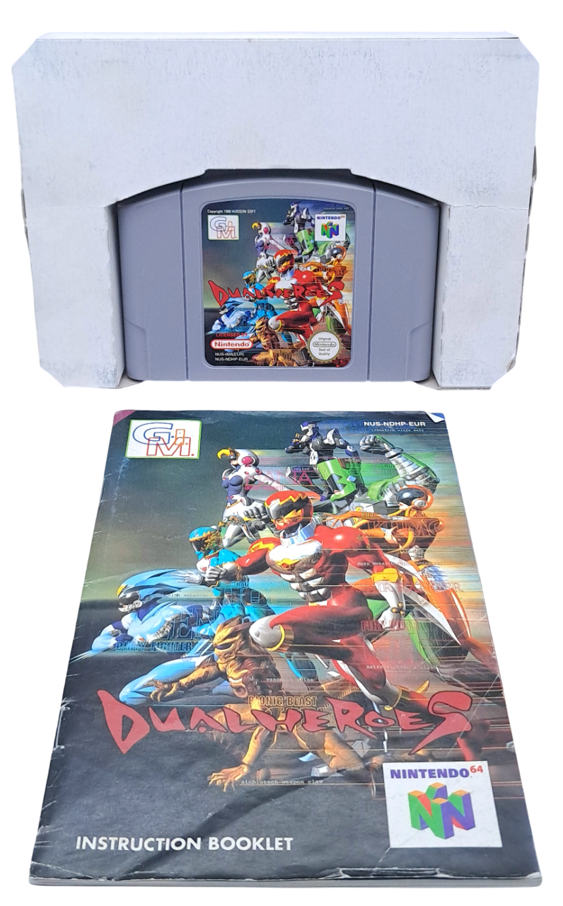 Dual Heroes - Komplett i eske (CIB) - Nintendo 64 spill (N64)
