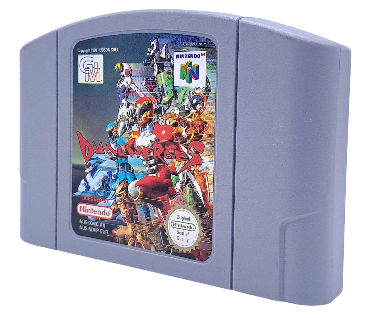 Dual Heroes - Komplett i eske (CIB) - Nintendo 64 spill (N64)