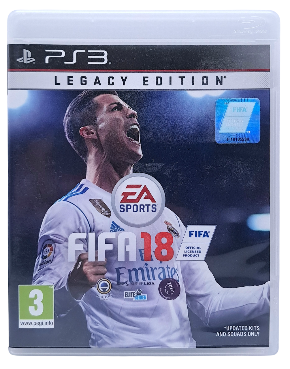 Fifa 18 (legacy edition) - Playstation 3 spill (ps3)
