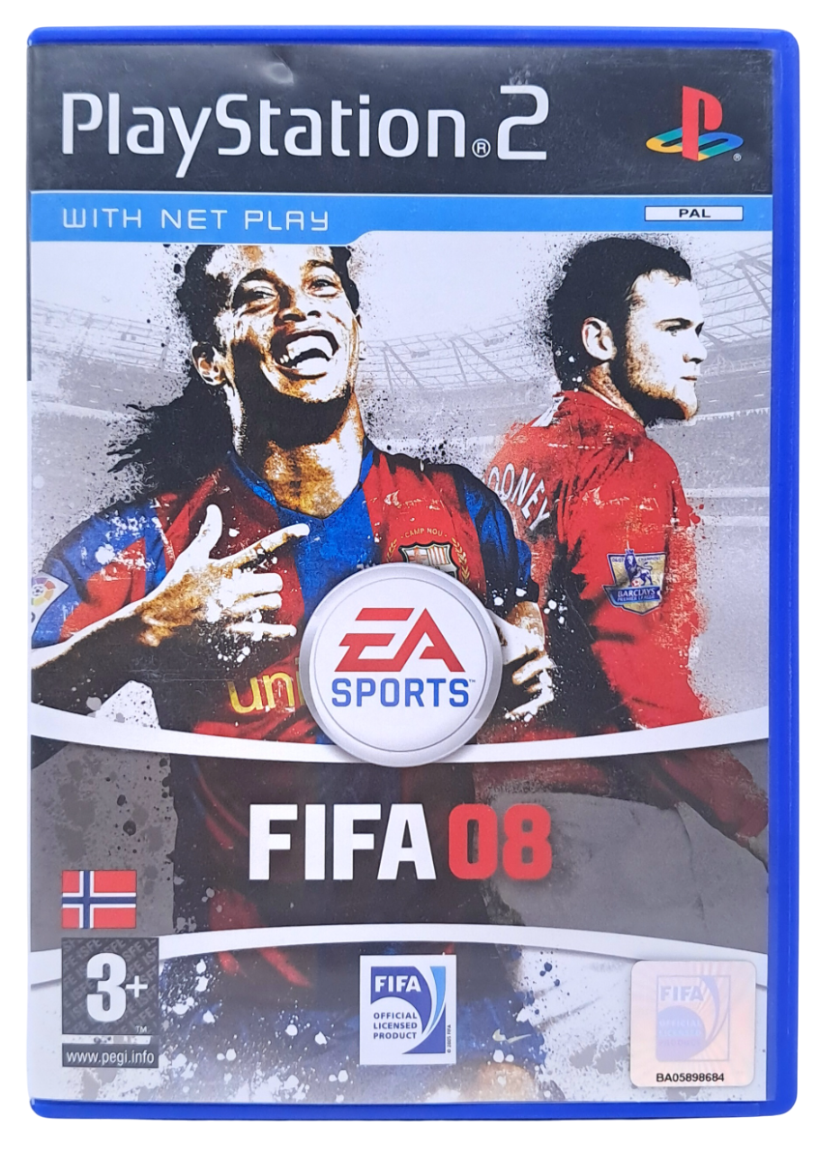 FIFA 08 - Playstation 2 spill (PS2)