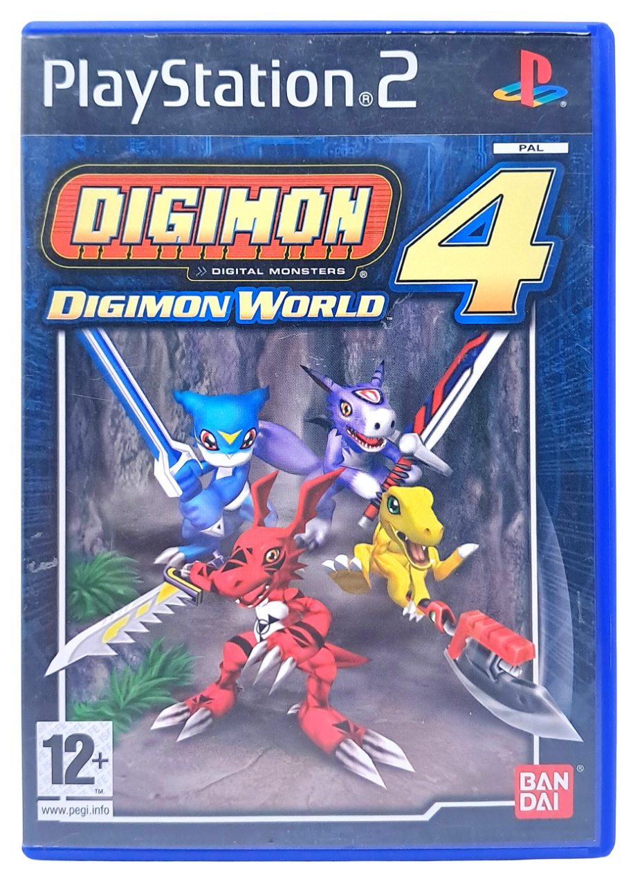 Digimon world 4 - Playstation 2 spill (PS2)