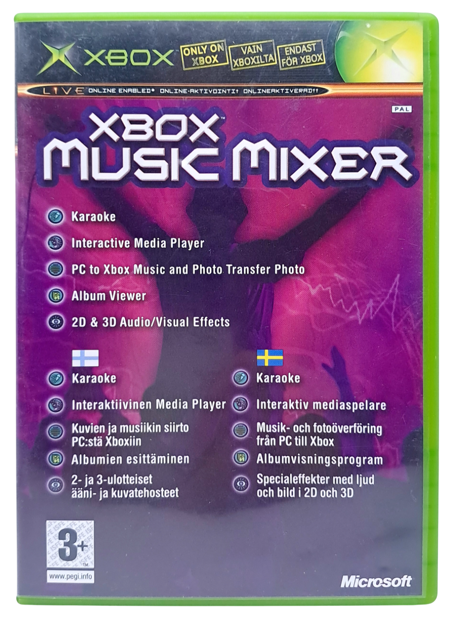 Xbox Music mixer - Xbox original spill (Xbox classic)