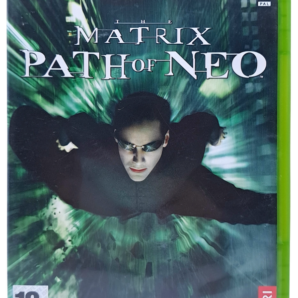 Jeu Xbox Matrix : Path Of Neo - Version PAL, Bon état, Boîtier Et Instructions