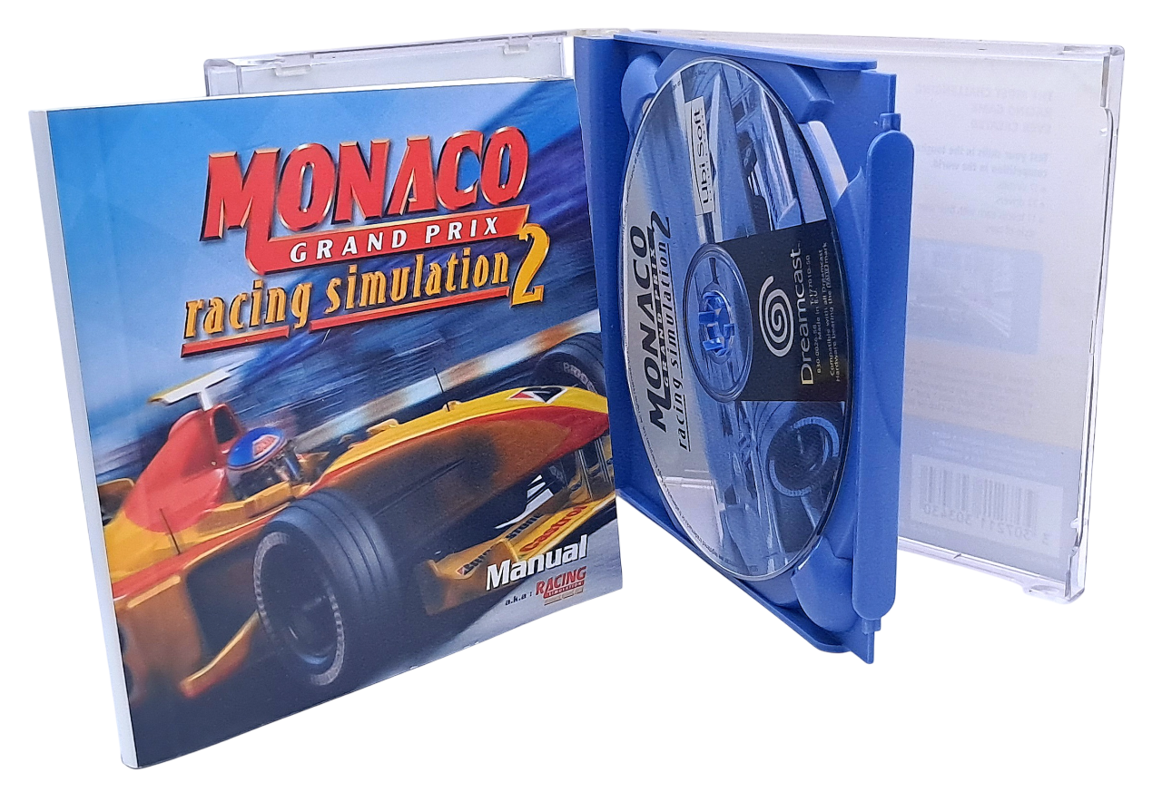Racing simulation - Monaco Grand Prix - Sega Dreamcast spill
