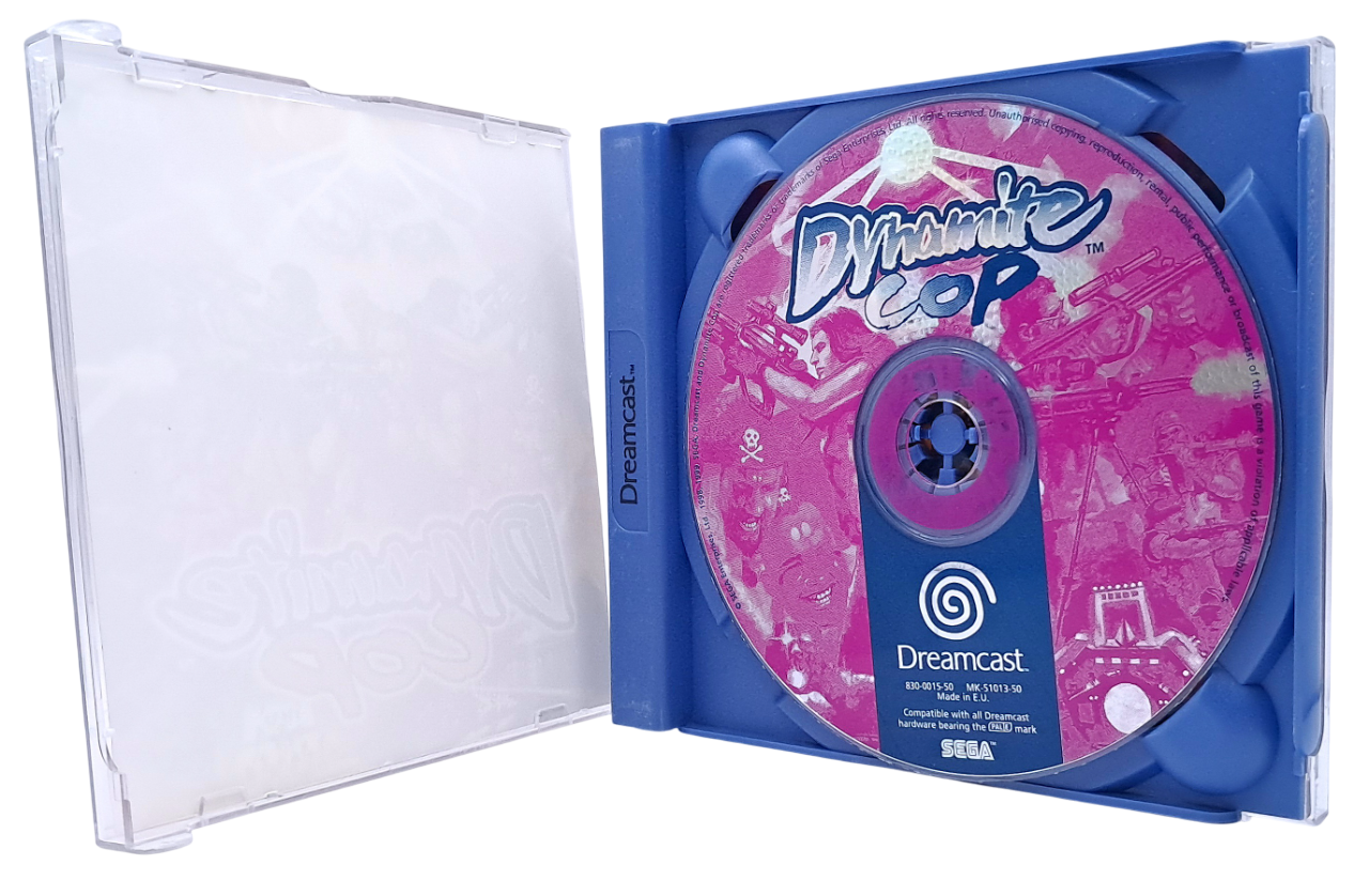 Dynamite cop - Sega Dreamcast spill