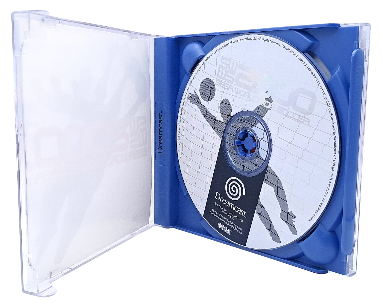 Sega worldwide soccer 2000 - Sega Dreamcast spill