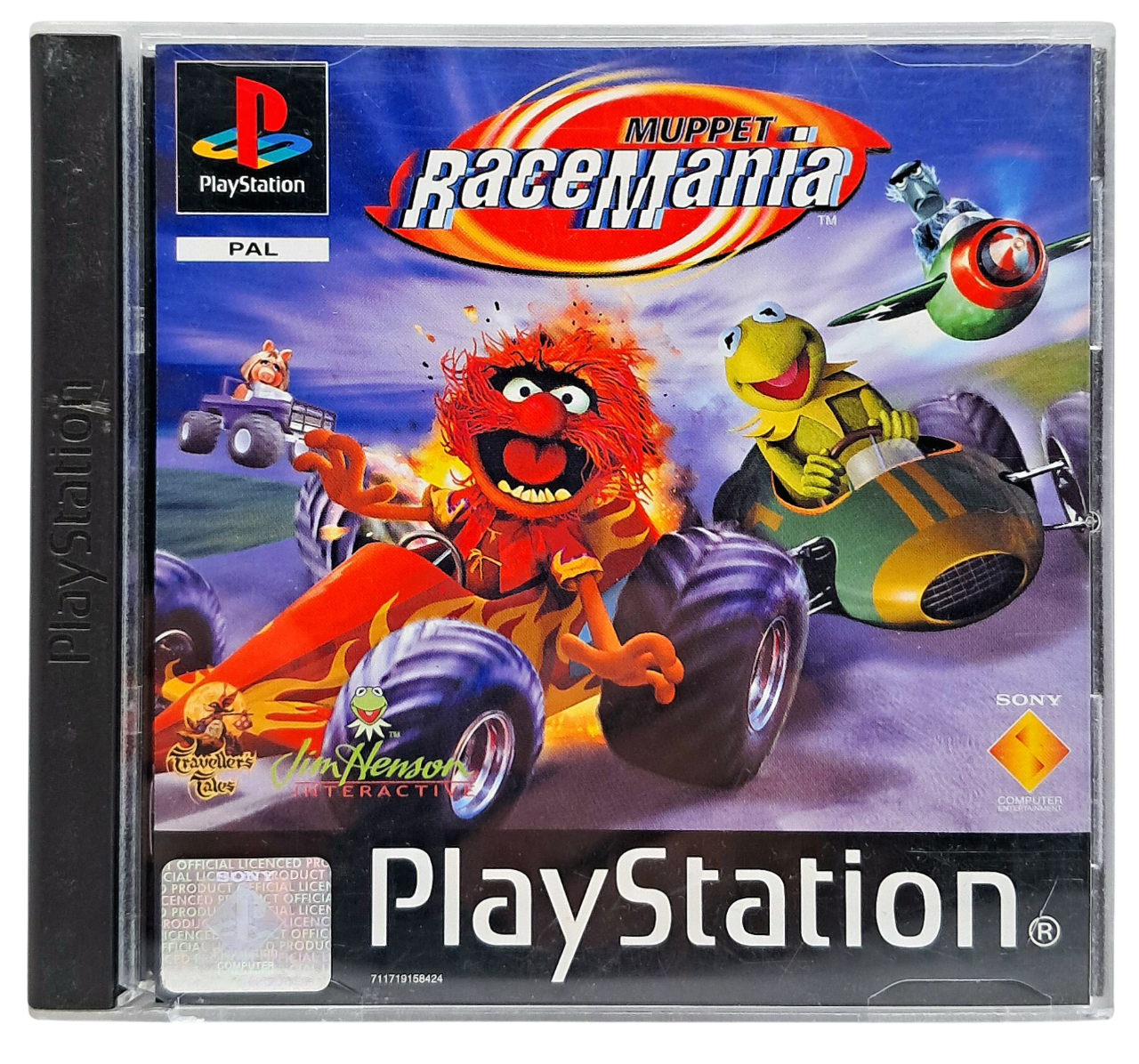 Muppet - RaceMania - Playstation 1 spill (PS1)